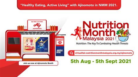 Ajinomoto Company Promotes “healthy Eating Active Living” In Nutrition