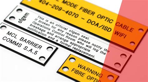 Traffolyte Network Cable Labels And Tags Patch Panel Labels From Tce