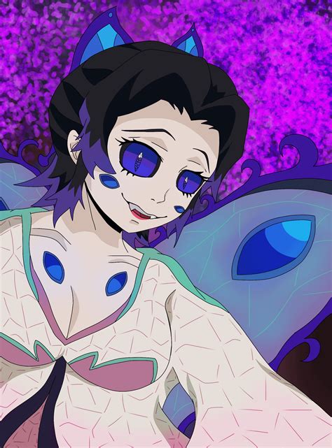 My take on Demon Shinobu (Was really inspired by an amazing artwork of