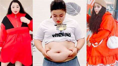 Chubby Belly Girls Fashion Fattik Tok Plus Size Fat Girls New Outfit