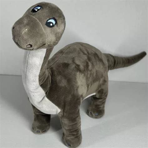 Ikea Brontosaurus Dinosaur Plush Soft Toy Brown Cuddly £999 Picclick Uk