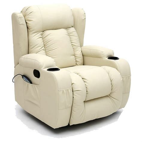 The windsor electric leather riser recliner chair has been finished in a soft bonded leather upholstery available in either black, cream or brown for a modern & stylish appearance which you will love. CAESAR 10 IN 1 WINGED LEATHER RECLINER CHAIR ROCKING ...