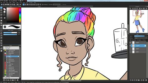 Newbies start drawing based on lines, it may work when you copy a character but you will fail miserably whenever you want to change the character's pose because you didn't understand the structure. COLORFUL WAITRESS - Character Design Challenge - Aesthetic ...