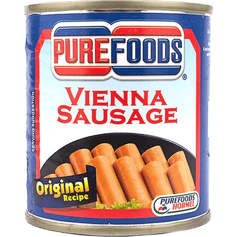 Purefoods Vienna Sausage 230g Canned Meat Walter Mart