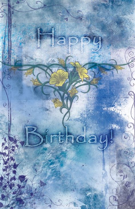 Functioning like an artist cooperative gallery, this is the place where beginning to advanced painters display their work. Happy Birthday - Card Design Painting by Christopher Gaston