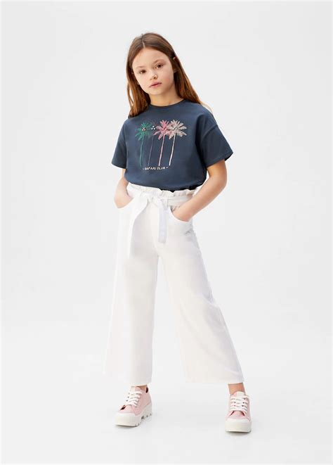 Camisetas De Niña 2019 Mango Kids España Girls Tshirts Shirts For