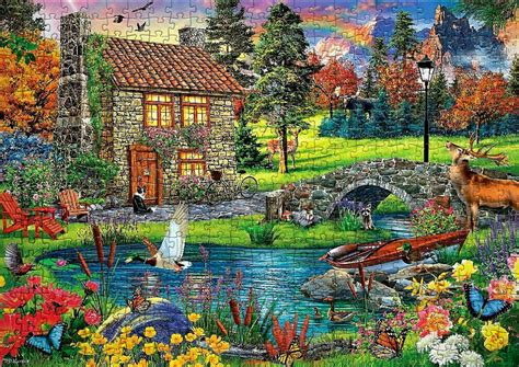 6000 Piece Jigsaw Puzzle Puzzle For Adults Colorful Puzzle Etsy