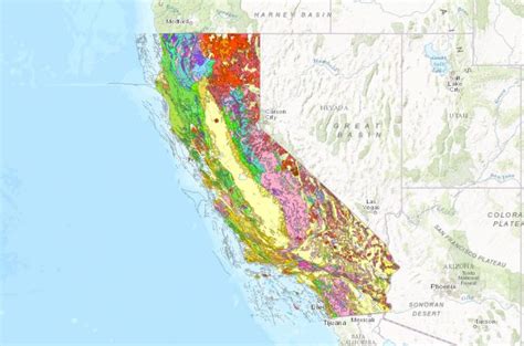 Sacramento Valley Geologic Map Arcgis File Lasopapg