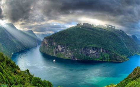 Fjord In Norway Hd Wallpaper Background Image 1920x1200 Id684902