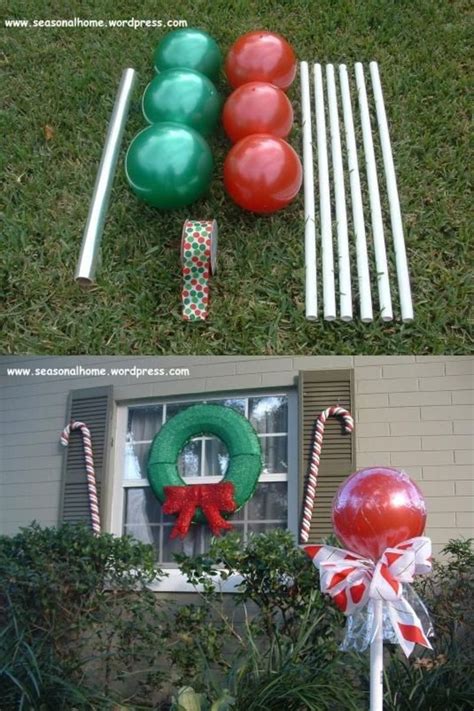 120 Easy Outdoor Christmas Decorations You Can Make For Next To Nothing
