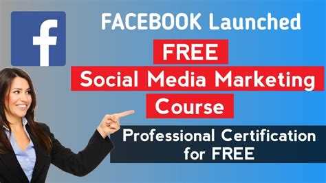 free facebook social media marketing professional certificate course facebook coursera youtube