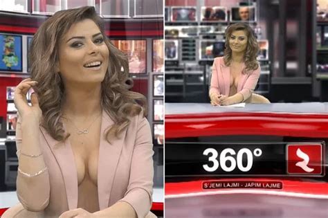 Tv Newsreader Gives Us The Naked Truth By Presenting Bulletins Bra Less Uk News Newslocker