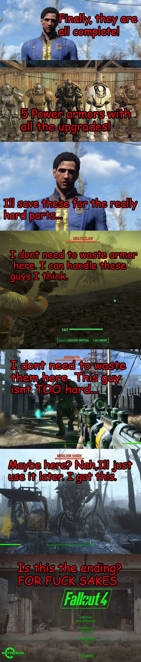 Power Armor Logic Fallout 4 Fallout Funny Fallout 4 Funny Fallout