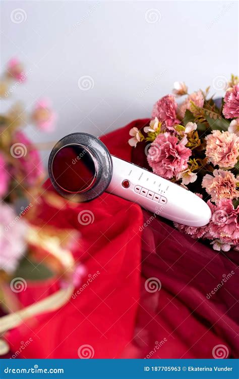 Face Massager Home Skin Care Led Beauty Stock Image Image Of Cosmetic