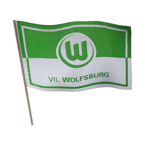 Download vfl wolfsburg logo only if you agree: VfL Wolfsburg Panning Logo Flag