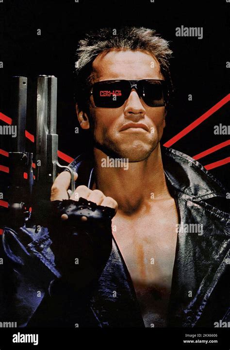 The Terminator Arnold Schwarzenegger Stock Photo Alamy