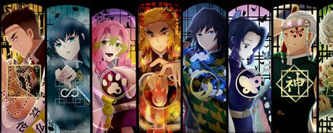 All Anime Characters Wallpaper 4k Kimetsu Yaiba Characters Wallpaper