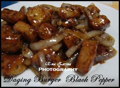 Rasa daging kambing memang sangat berbeza dengan daging lembu. E-NA LOVELY KITCHEN ^_^: :-> Daging Burger Black Pepper