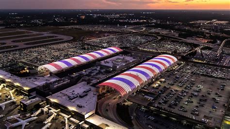 Hartsfield Jackson International Airport Etfe Canopies Pfeifer