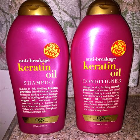 Tiffany Xoxo Organix Keratin Oil Shampoo And Conditioner