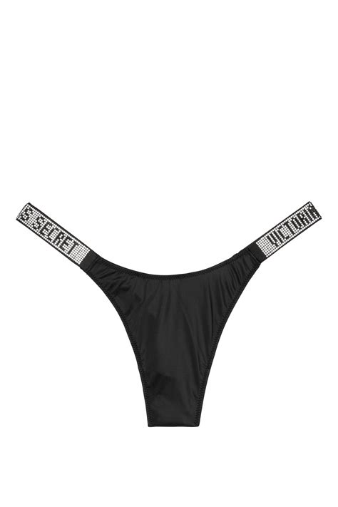 buy victoria s secret rhinestone shine strap thong panty from the