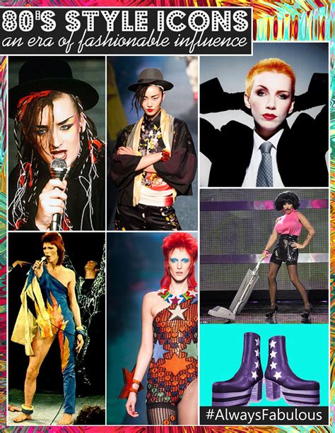 Iconos De Moda Del Transformismo En Los 80´s 1980s Fashion 80s