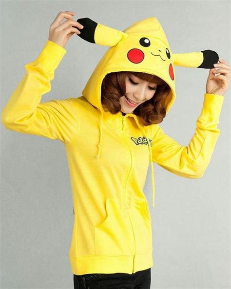 Pokemon Pikachu Hoody Pikachu Hoodie Pikachu Sweatshirt Sweater Hoodie