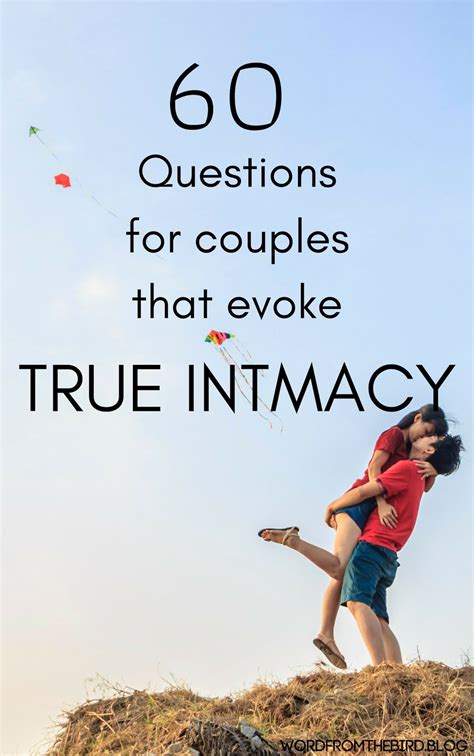 Questions And Prompts To Unlock True Intimacy In Your Relationship Artofit