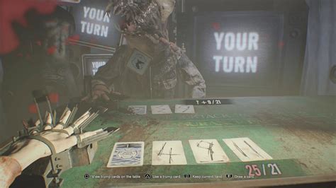 Take a seat, have a drink and get started: Resident Evil 7-21 DLC(Card Game) Gameplay - YouTube