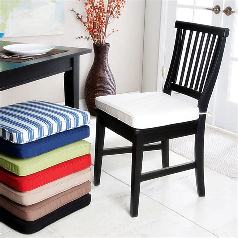 Kitchen Chair Cushions With Ties Homesfeed