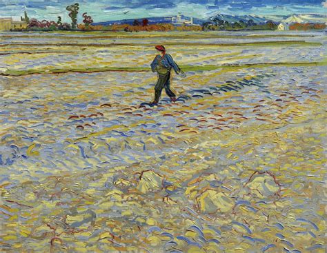 Vincent Van Gogh The Sower Series Tuttart Masterpieces