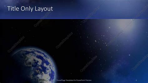 Powerpoint Template The Universe 10238