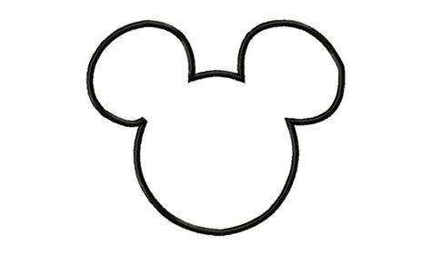 Download High Quality Mickey Mouse Clipart Outline Transparent Png
