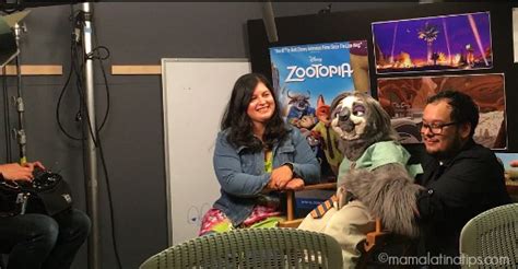 My Fast Interview With Flash From Zootopia • Mama Latina Tips