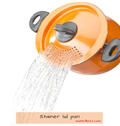 Pan And Strainer All In One Simple But Genius Ideas