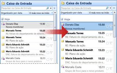 Alterar A Fonte Ou O Tamanho Da Fonte Da Lista De Mensagens Outlook