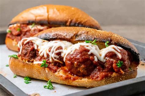 Homemade Meatball Subs For Two 35 Min Zona Cooks