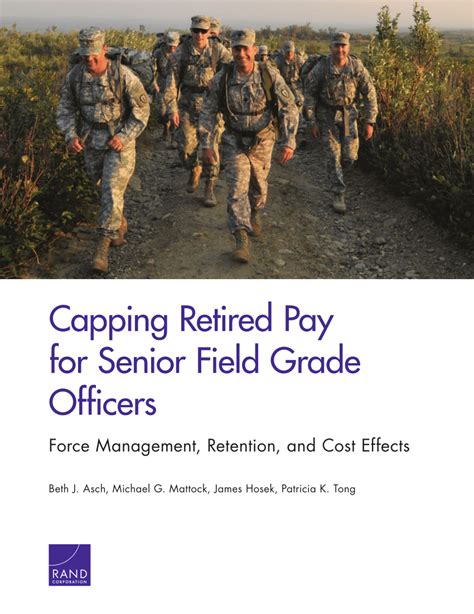 Pdf Capping Retired Pay For Senior Field Grade Officers Force