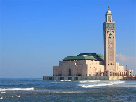 Moschea Di Hassan Ii Di Casablanca Marocco Global Voyages Italia