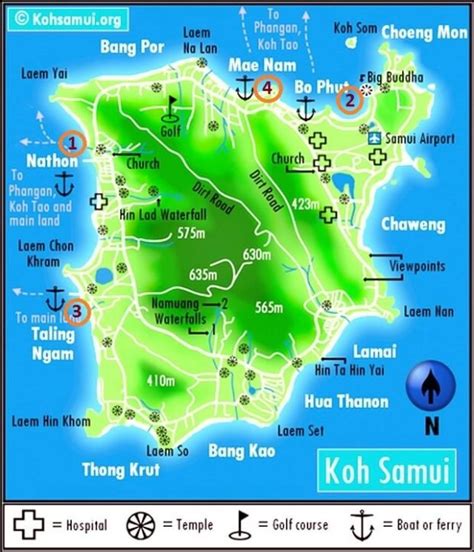Koh Samui Ferry Piers Location And Review
