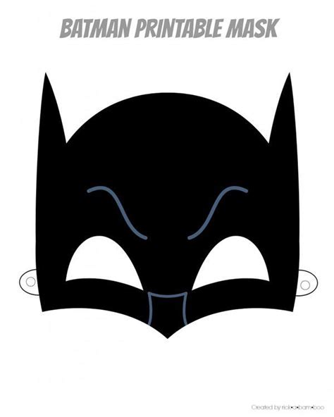Duftend Phänomen Trauer Batman Maske Kinder Basteln Anwenden Bis Um Kunst