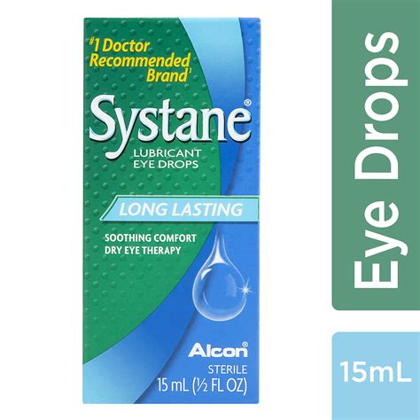 Systane Lubricant Eye Drops For Dry Eyes Symptoms 15ml