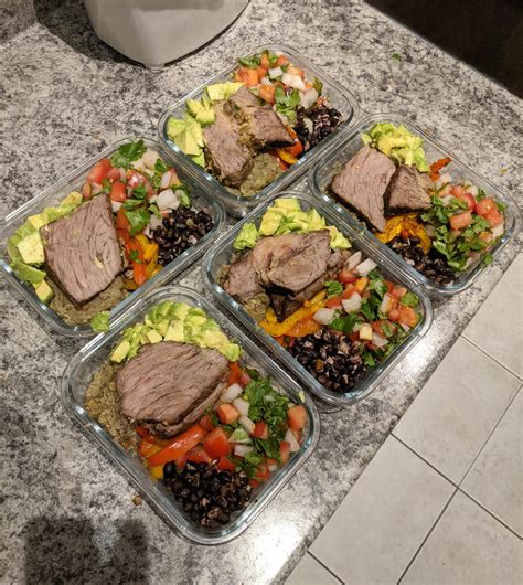High protein meal prep for working from home : MealPrepSunday