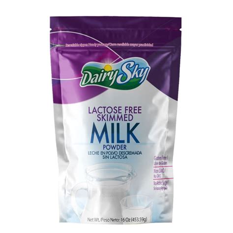 Amazon Com DairySky Lactose Free Milk Powder 16 Oz Free Non GMO Fat