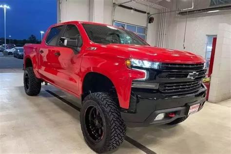 Used Lifted Truck 2021 Chevrolet Silverado 1500 Lifted Lt Trail Boss