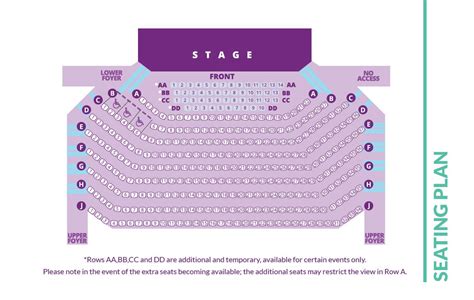 Auditorium Theater Seating Plan Elcho Table