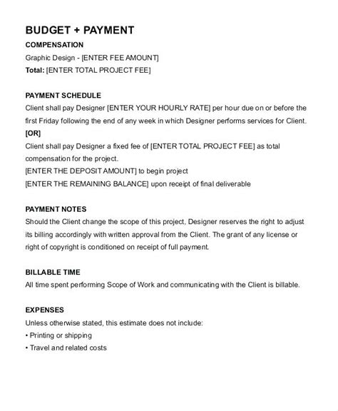 Graphic Design Retainer Contract Template (Download) - Bonsai Graphic design solves communication problems visually.
