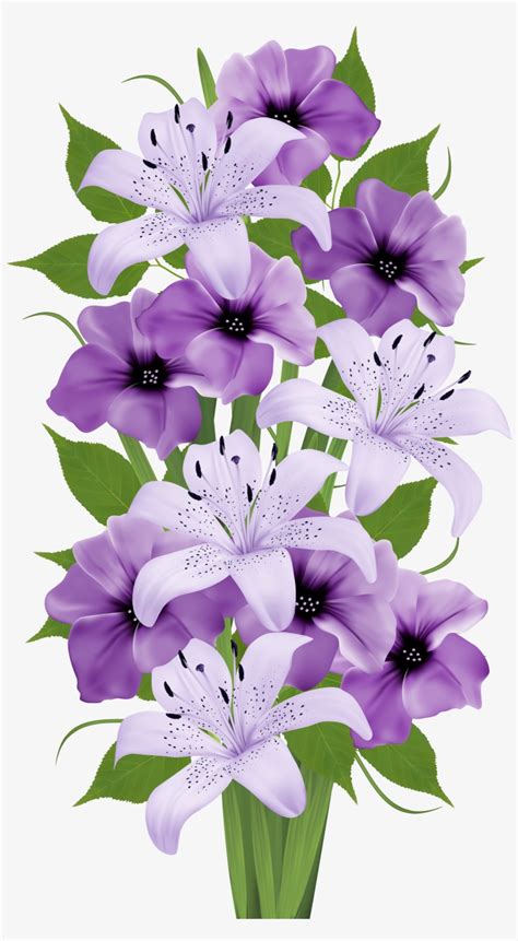 Download Beautiful Clipart Flower Bouquet Pencil And In Color Full Hd