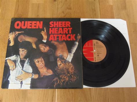 Queen Sheer Heart Attack 3u3u 1st Press Vinyl Lp
