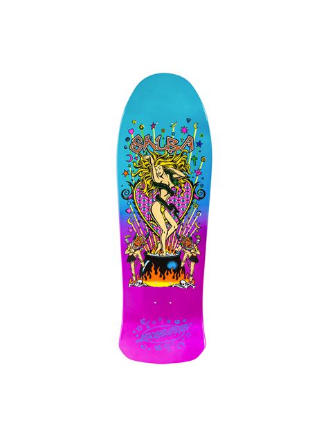 Santa Cruz Salba Witch Doctor 80s Reissue Skateboard Deck New Rare 104